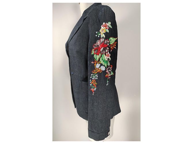 Blazer Christian Lacroix in cotone multicolore - vista 3