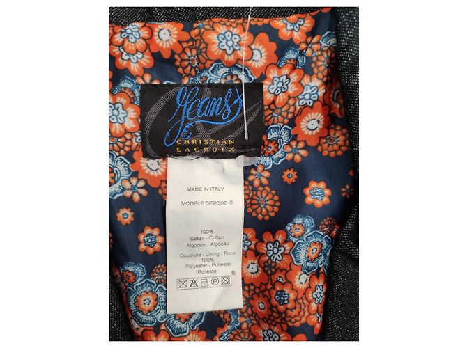 Blazer Christian Lacroix in cotone multicolore - vista 7