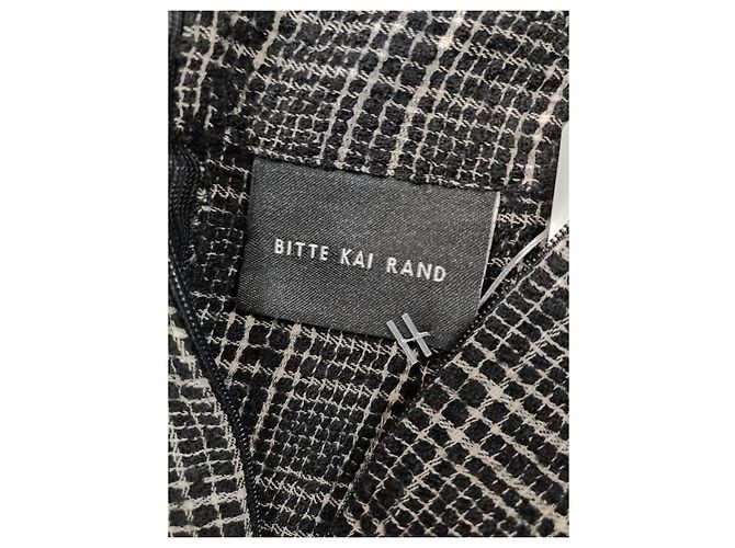 Abito nero Bitte Kai Rand in lana e cotone Taglia 38 - vista 4