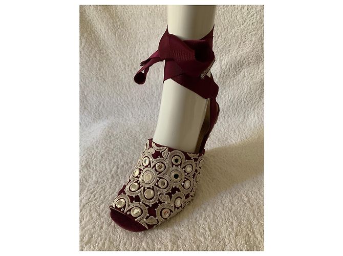 Tory Burch Espadrille mit Keilabsatz und Stickereien - Ansicht 11