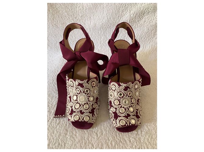 Tory Burch Espadrille mit Keilabsatz und Stickereien - Ansicht 2