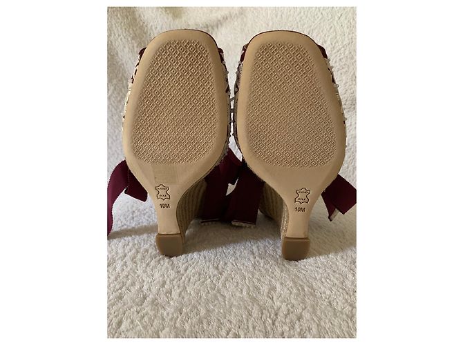 Tory Burch Espadrille mit Keilabsatz und Stickereien - Ansicht 4