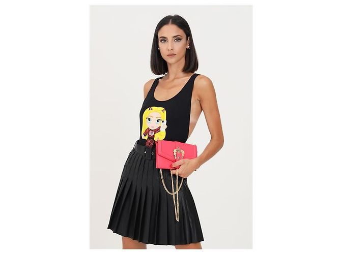 Body Chiara Ferragni Girl Print Negro de Algodón - vista 3