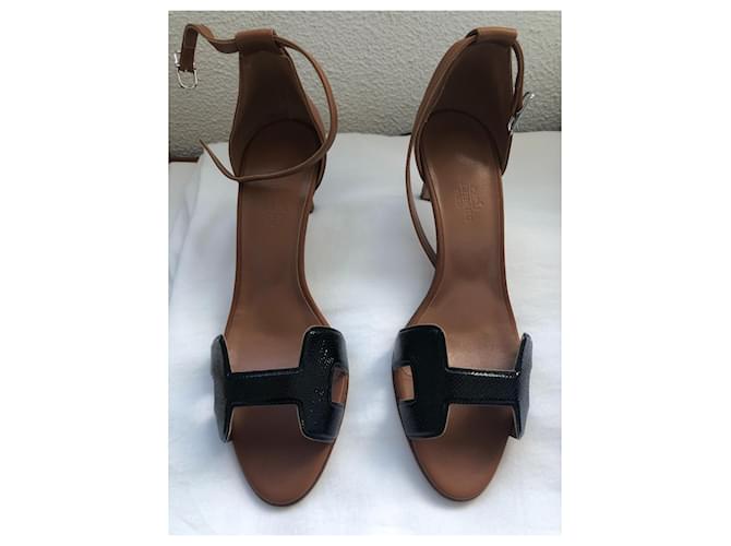 Hermès Premiere Braun Schwarz - Ansicht 2