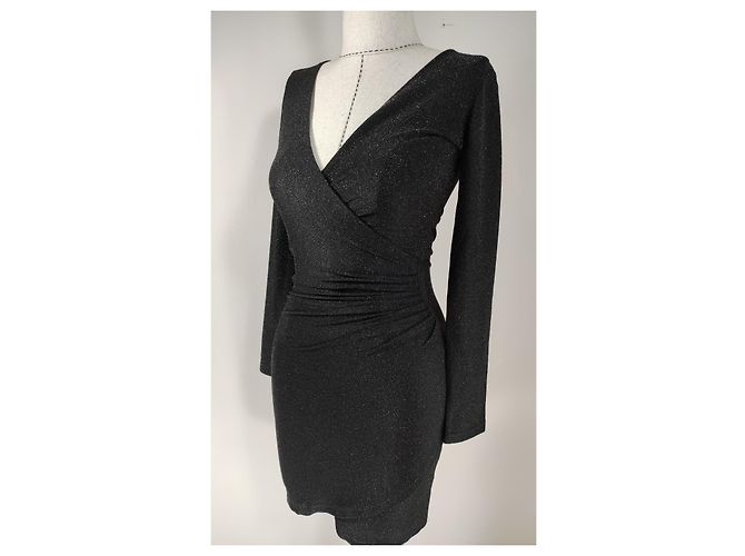 Dry Lake Shadow Kleid Schwarz - Ansicht 2