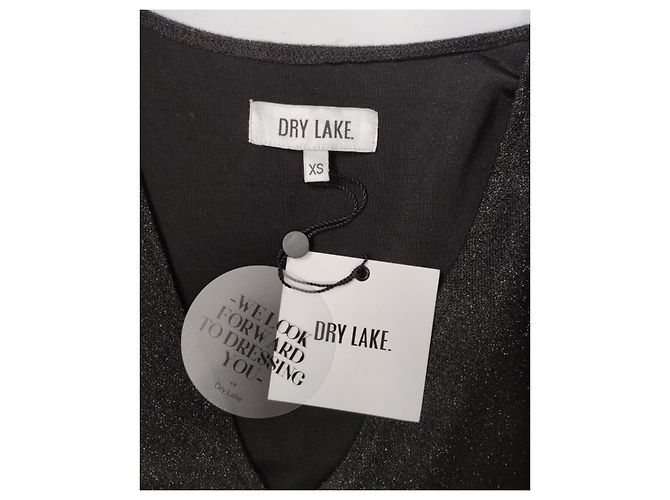 Dry Lake Shadow Kleid Schwarz - Ansicht 4