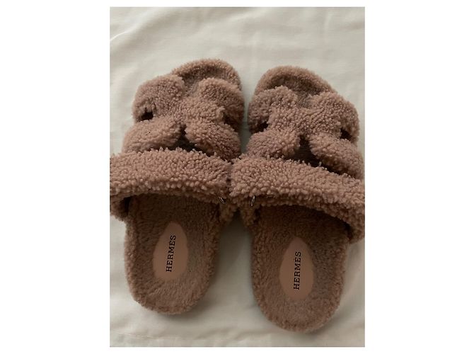 Hermès Sandalen Beige - Ansicht 2