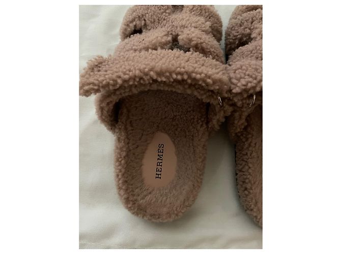 Hermès Sandalen Beige - Ansicht 3