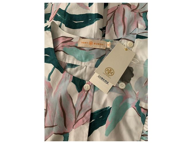 Tory Burch Vestido de popelina de algodón estampado Multicolor - vista 3