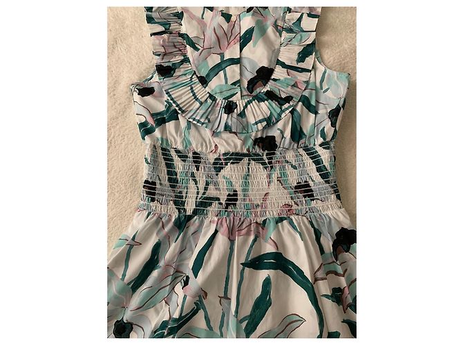 Tory Burch Vestido de popelina de algodón estampado Multicolor - vista 6