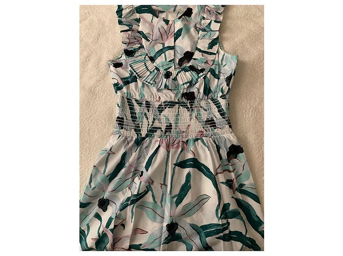 Tory Burch Vestido de popelina de algodón estampado Multicolor - vista 7