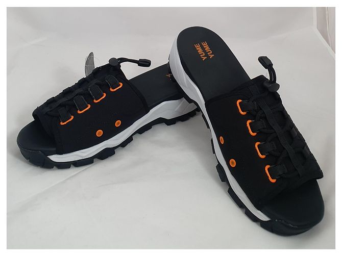 Autre Marque Sandali YUME YUME Mount Kita Neri Bianchi Nero Bianco - vista 4