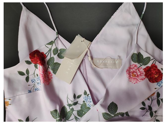 Autre Marque Keepsake Blumenkleid Lila Mehrfarben - Ansicht 4