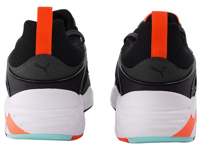 Puma Blaze of Glory Reverse Classics in pelle nera - vista 3