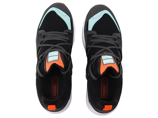 Puma Blaze of Glory Reverse Classics in pelle nera - vista 4