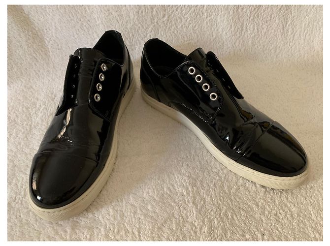 Dsquared2 Sneakers in vernice nera Nero - vista 3