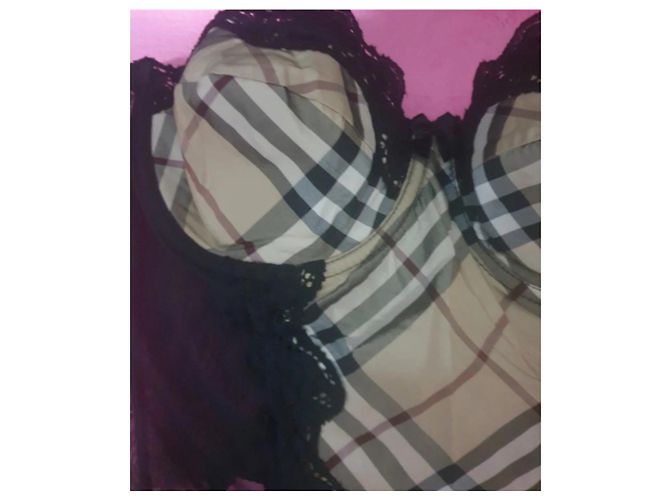 Corset Burberry de Viscose Multicor - vista 6