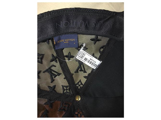 Louis Vuitton Monogramm Mesh Cap Blau - Ansicht 6