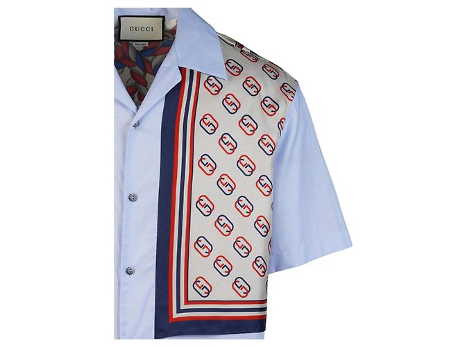Camicia con tasca applicata di Gucci - vista 3
