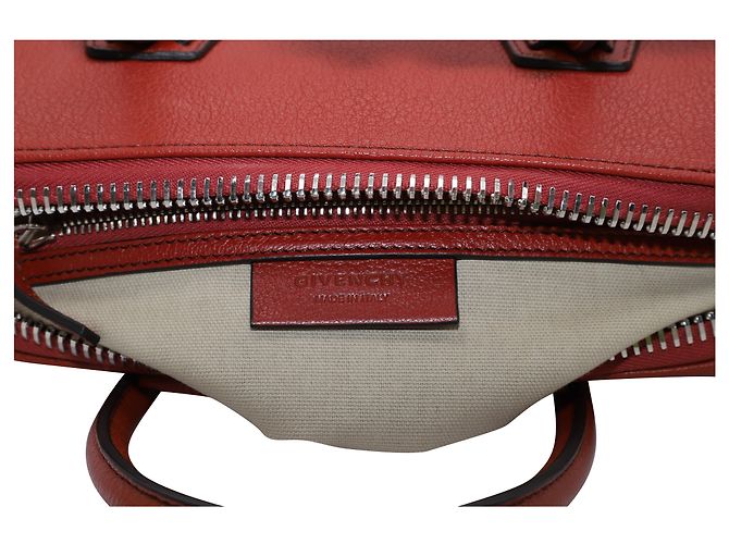 Borsa Givenchy Antigona in Pelle Rossa - vista 6
