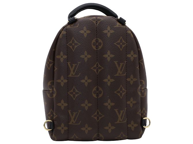 Twist Mini zaino Louis Vuitton Palm Springs in pelle marrone - vista 5