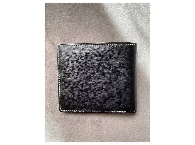 Portafoglio Burberry in pelle nera Nero - vista 2