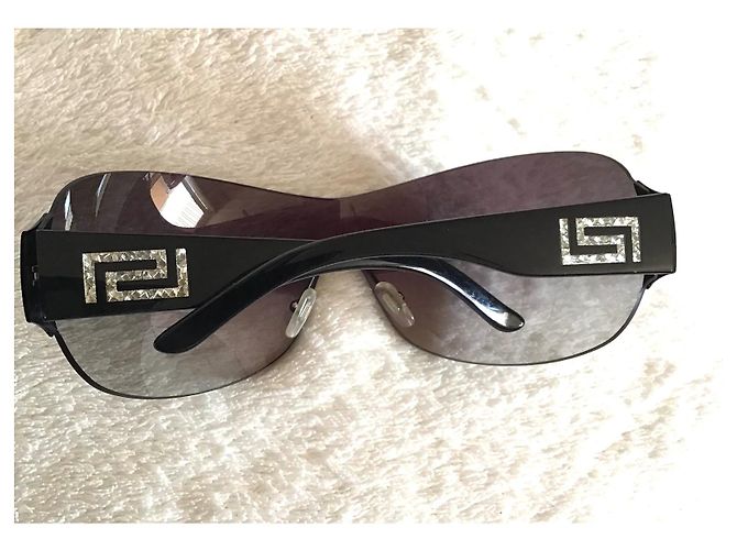 Gafas de sol Versace 2108 de acetato negro - vista 7
