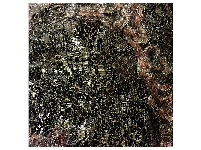 Etro Metallic-Spitzenkleid Braun Metallisch - Ansicht 9