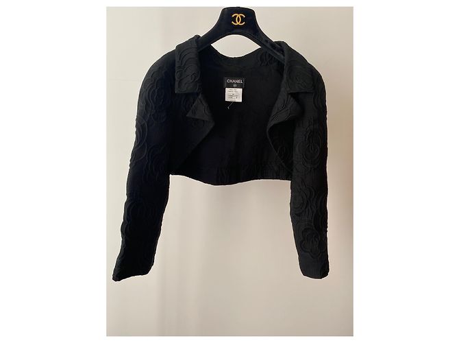 Chanel Giacca corta Nero - vista 3