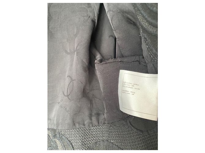 Chanel Giacca corta Nero - vista 4
