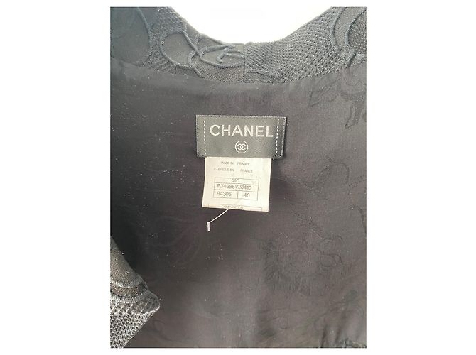 Chanel Giacca corta Nero - vista 7