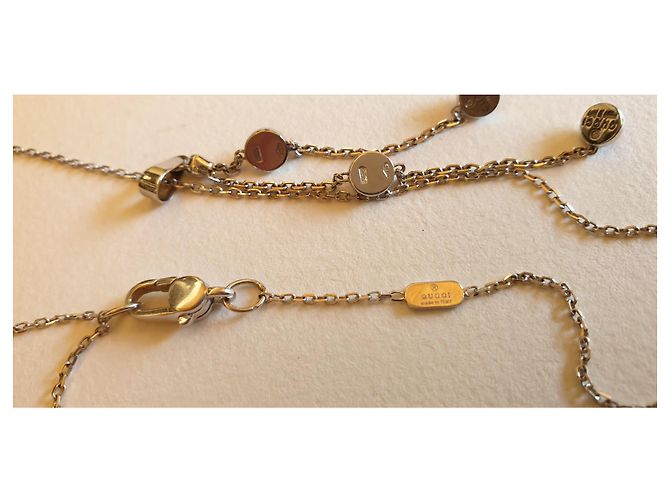Gucci Ciondolo in oro bianco 750 e ametiste Argento Porpora - vista 5