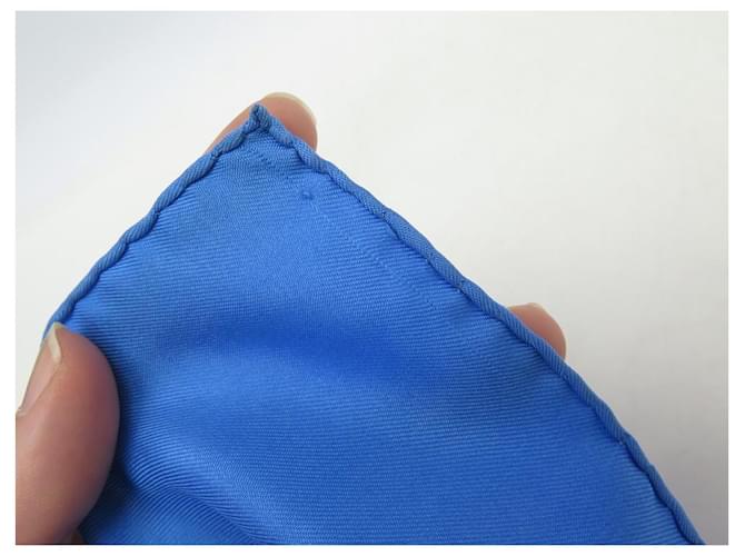Hermès HERMES SCIARPA CACCIA ESOTICA LEDOUX SQUARE 90 SETA SCIARPA IN SETA BLU - vista 9