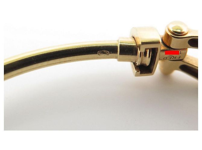 Pulsera Fred force 10 Modelo mediano 0segundo0069-6segundo0939 En oro amarillo 18K JOYA - vista 7