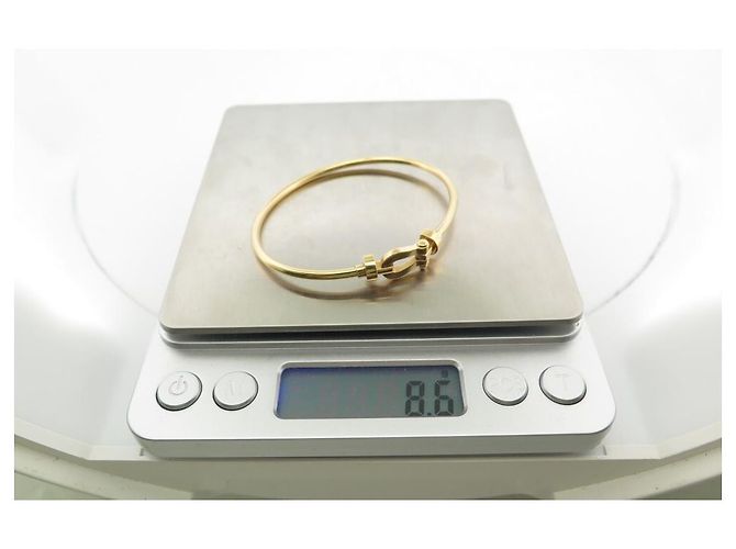 Pulsera Fred force 10 Modelo mediano 0segundo0069-6segundo0939 En oro amarillo 18K JOYA - vista 8