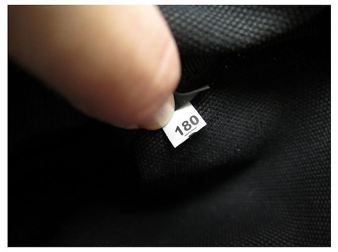Etiquette HANDTASCHE PRADA CABAS PLEXI PM 1BG187 SCHWARZE HANDTASCHE AUS TRANSPARENTEM KUNSTSTOFF - Ansicht 18