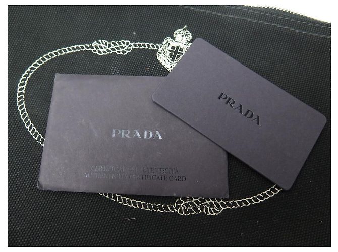 Etiquette HANDTASCHE PRADA CABAS PLEXI PM 1BG187 SCHWARZE HANDTASCHE AUS TRANSPARENTEM KUNSTSTOFF - Ansicht 23