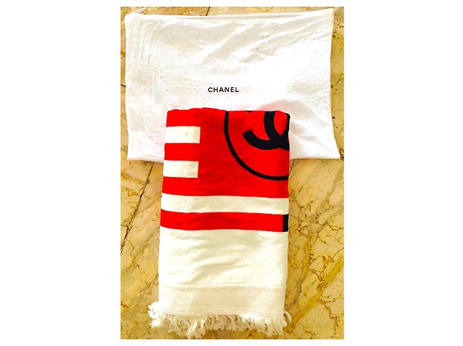 Chanel toalla de playa ancha Multicolor - vista 12