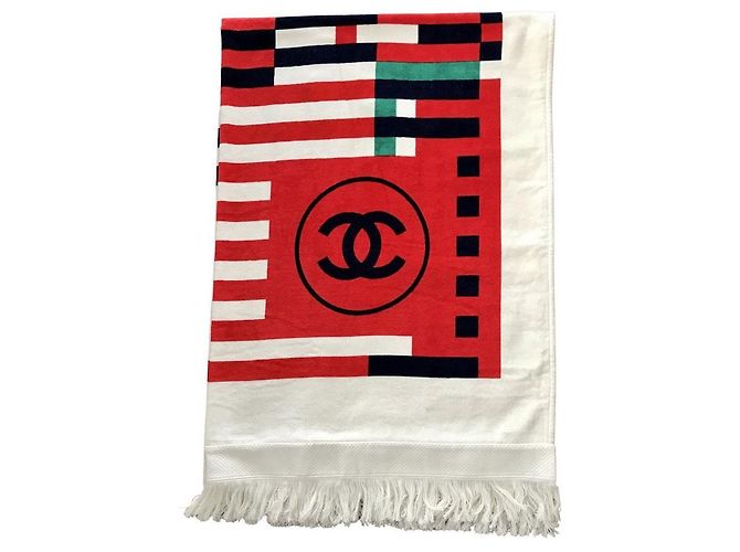 Chanel toalla de playa ancha Multicolor - vista 2