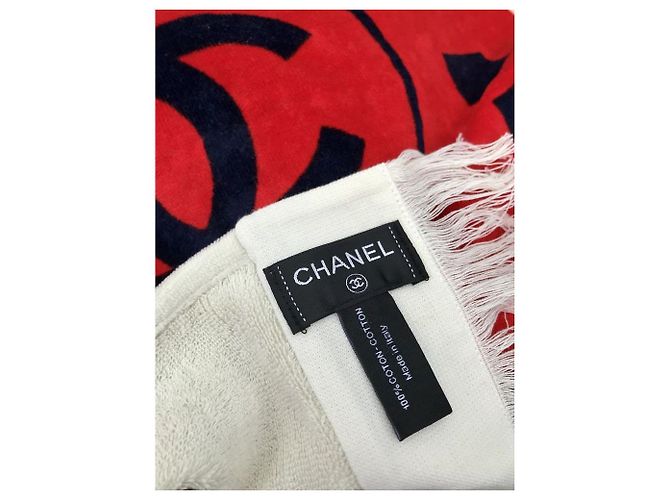 Chanel toalla de playa ancha Multicolor - vista 3