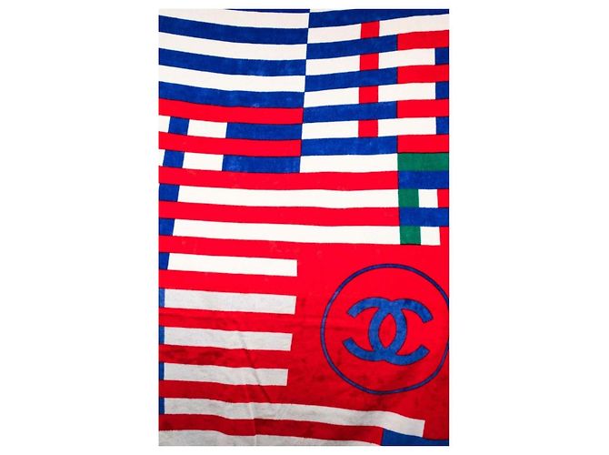 Chanel toalla de playa ancha Multicolor - vista 8
