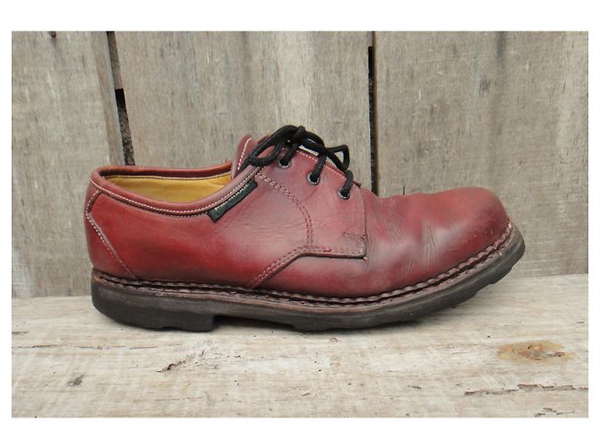 derby vintage Paraboot p 40,5 Rosso - vista 4