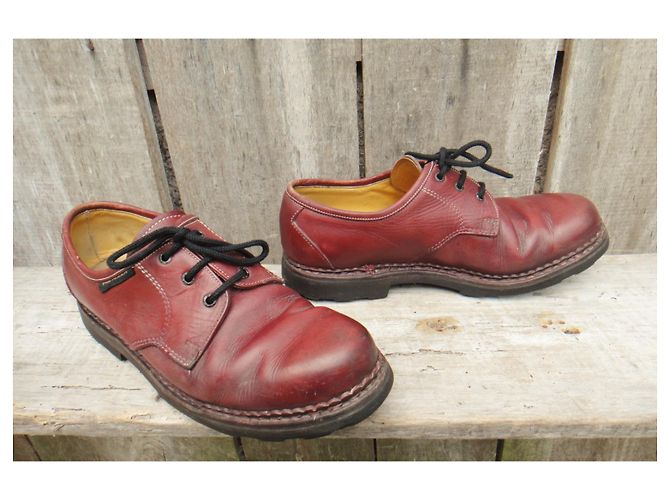 derby vintage Paraboot p 40,5 Rosso - vista 5