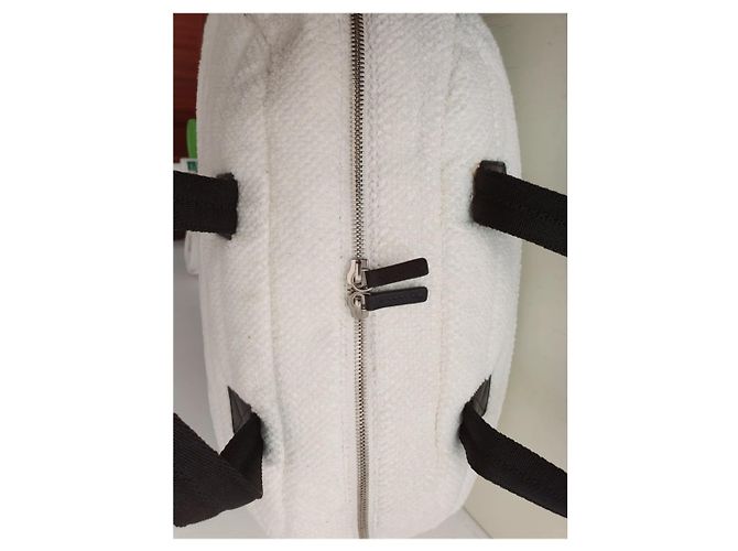 Borsa da bowling UNISEX CHANEL Bianco sporco - vista 6