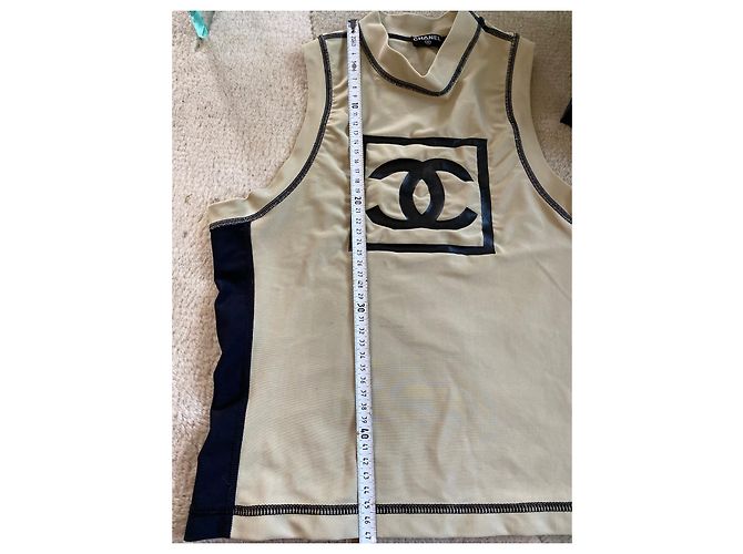 Cambon Chanel Canotta superiore Beige - vista 5