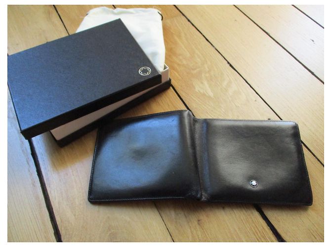 Montblanc Cartera compacta Meisterstück. Negro - vista 4
