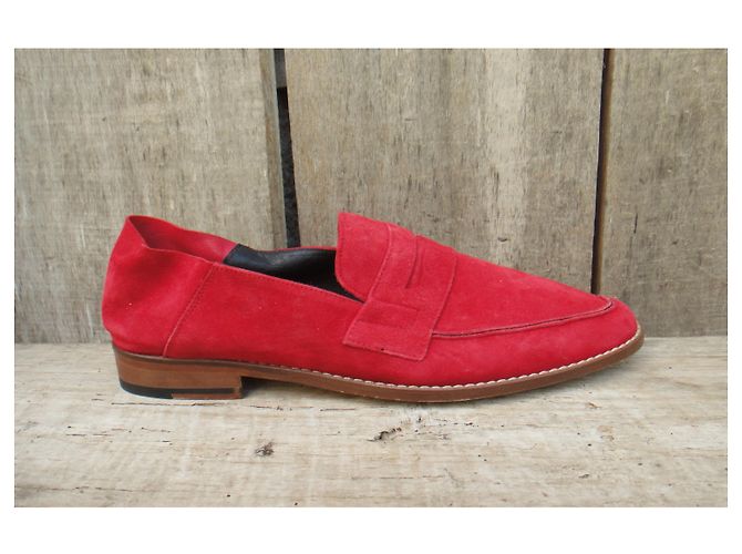 Mocassini Valentine Gauthier p 39 Rosso - vista 5