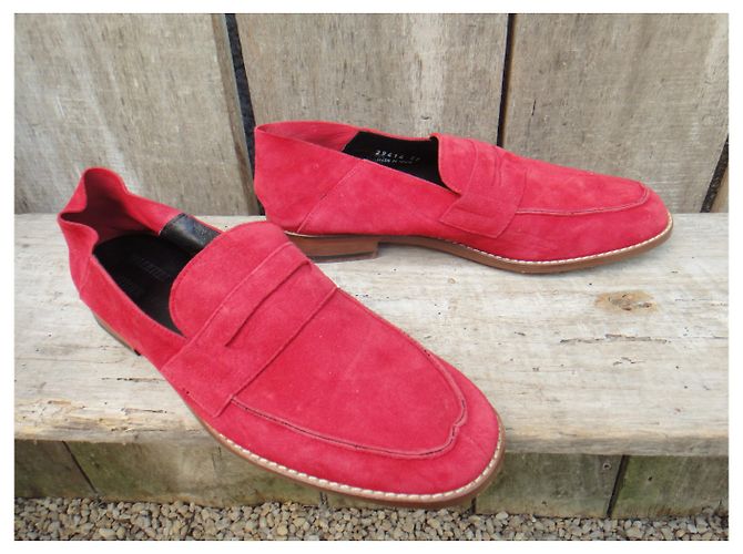 Mocassini Valentine Gauthier p 39 Rosso - vista 6