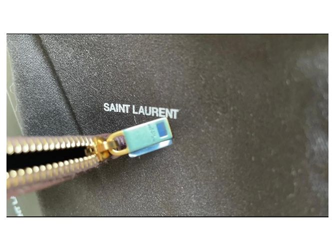 Saint Laurent Bolsa de notas de monograma - vista 3