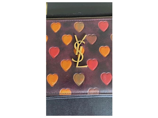Saint Laurent Bolsa de notas de monograma - vista 4